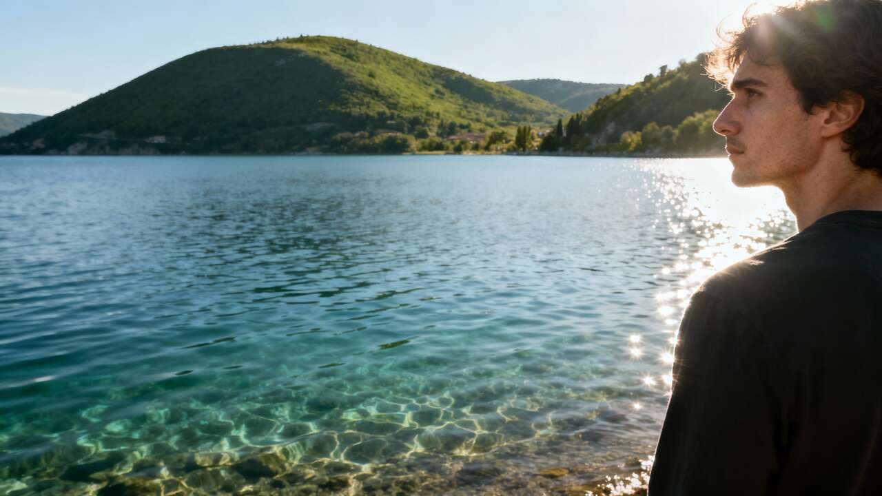 A 1 ora da Roma, un lago così pulito che si vede il fondo a 10 metri (Lago di Bracciano)